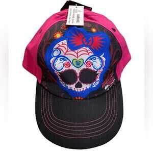 Monster High Pink and Black Girls Baseball Style Hat/Cap